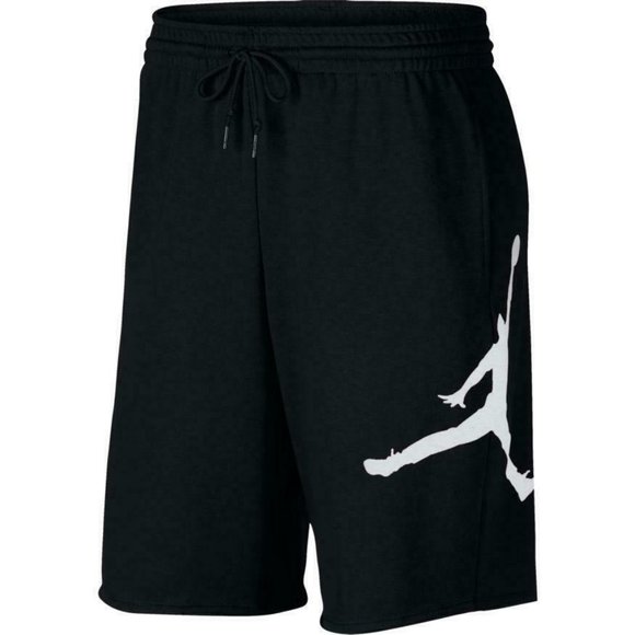 jordan shorts black and white